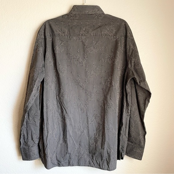 Perry Ellis Embellished Dress Shirt Button Down - Picture 5 of 9